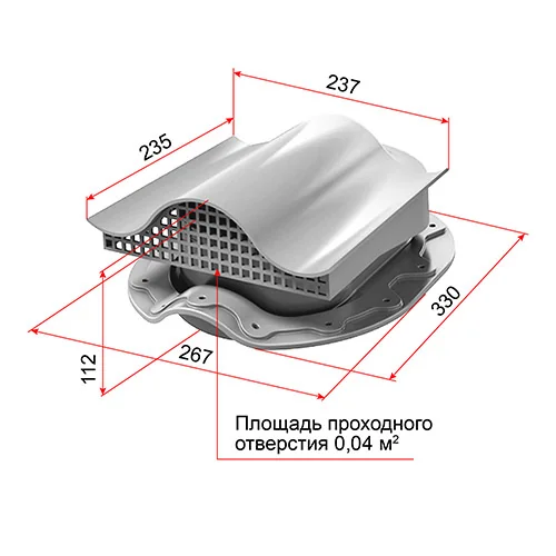 Ventil_SKAT_Monterrey_krovelnyy_TekhnoNIKOL Ventil_SKAT_Monterrey
